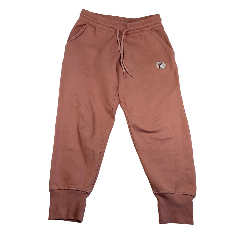 Vintage Style Dusty Rose Jogger Sweatpants - Women